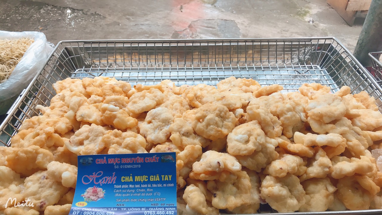 Chả mực giã tay Hạnh